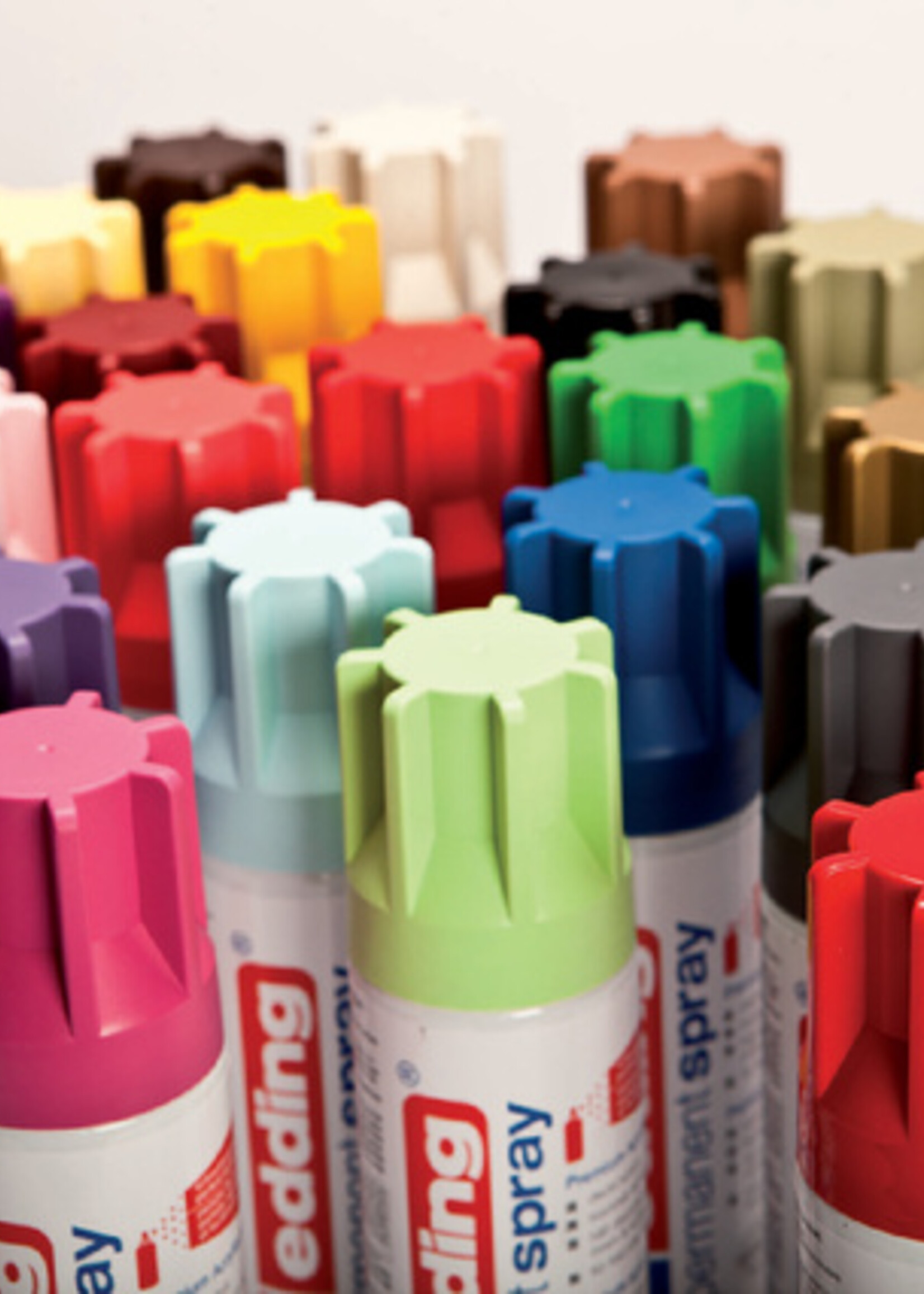 edding Spray peinture Permanent edding 5200 Rouge Trafic Mat