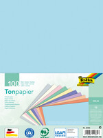 Folia Paper Knutselpapier Folia A4 100vel 10 pastelkleuren