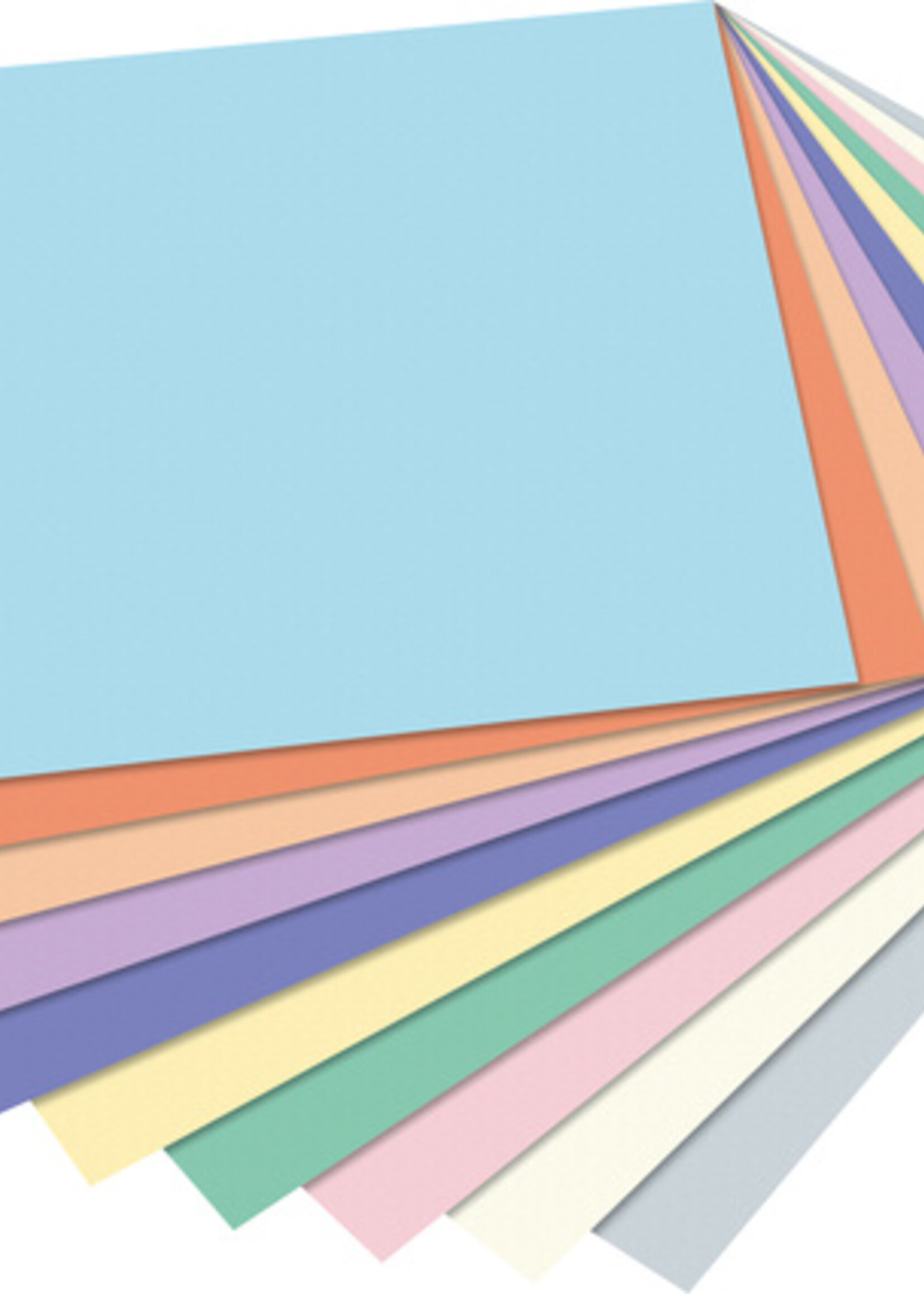 Folia Paper Papier teinté Folia A4 100 feuilles couleurs pastel