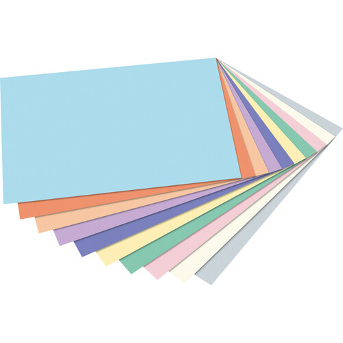 Folia Paper Knutselpapier Folia A4 100vel 10 pastelkleuren