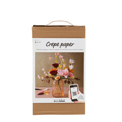 Crêpepapier Creotime DIY bouket