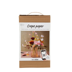 Set créatif Papier crépon Creotime bouquet