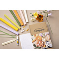 Creotime Set créatif starter Papier crépon Creotime fleurs