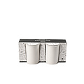 Creotime Mug Creotime porcelaine blanc set 2 pièces