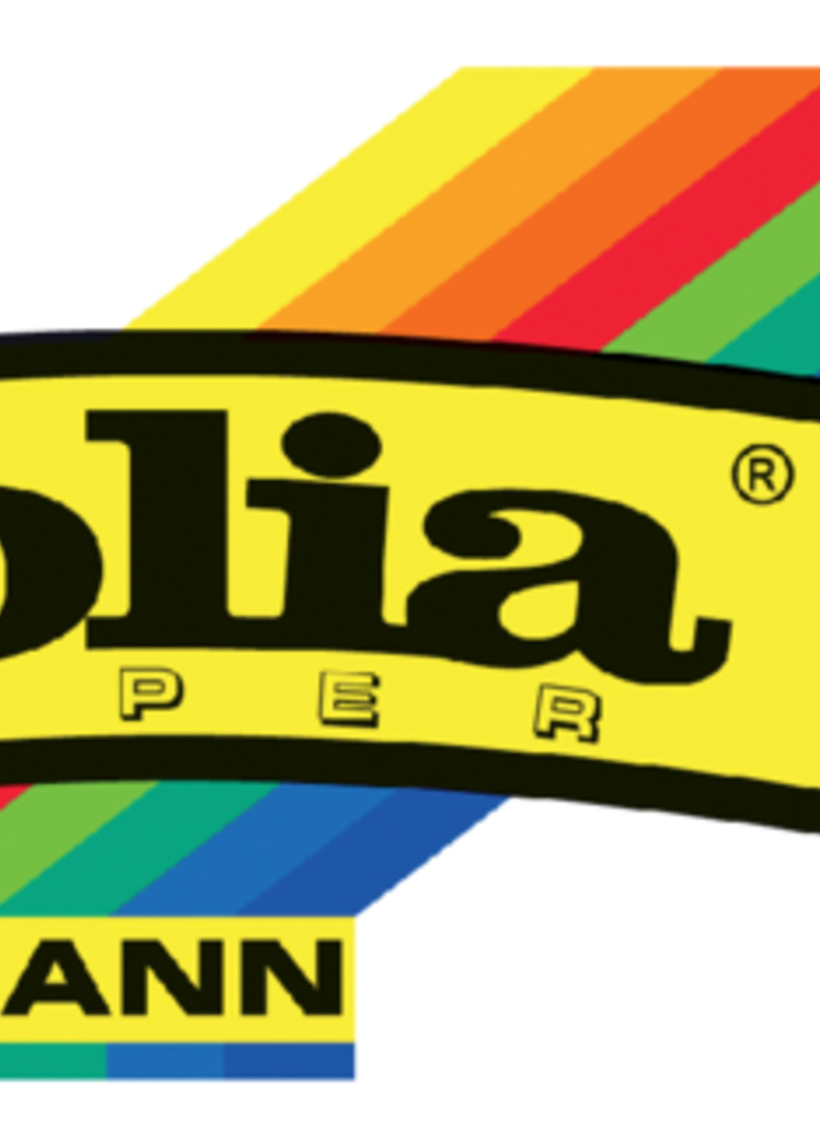 Folia Paper Vouwblaadjes Folia 80gr 15x15cm 50 vel 2-zijdig Japan 10 designs assorti kleuren