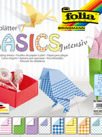 Folia Paper Papier à plier Folia Basics 50 feuilles assorti