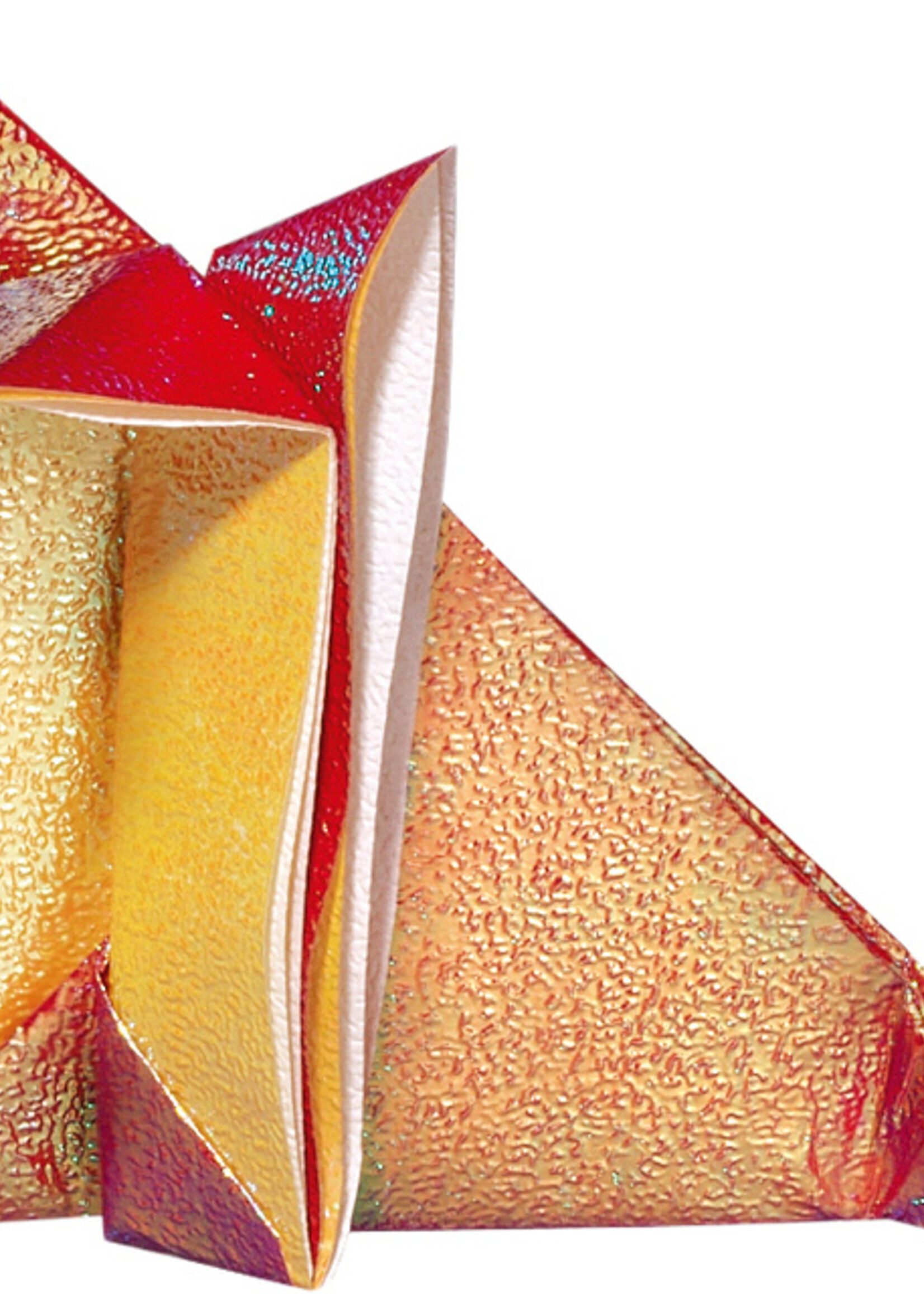 Folia Paper Papier à plier Folia Irisé 50 feuilles assorti