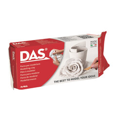 Klei DAS air hardening wit 1kg