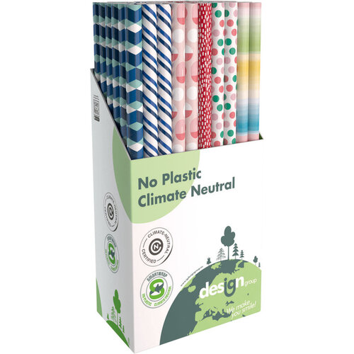 Design Group Papier cadeau IG Group Geo 200x70cm assorti