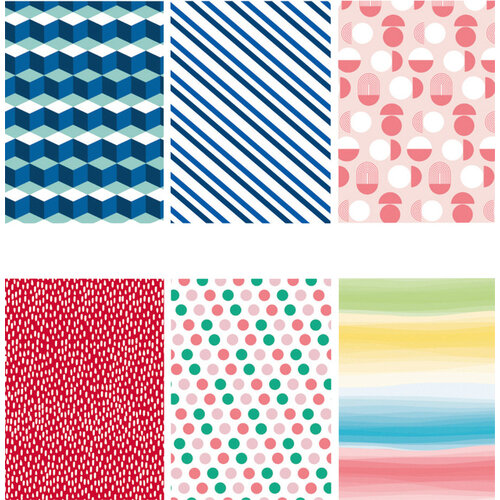 Design Group Inpakpapier IG Group Geo 200x70cm assorti