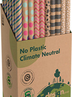 Design Group Inpakpapier IG Group Printed Kraft 200x70cm assorti