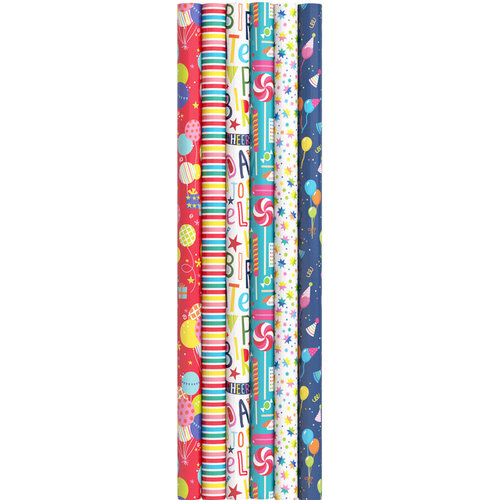 Design Group Papier cadeau IG Group Party 200x70cm assorti