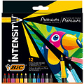 Bic Kleurstiften Bic Intensity Premium assorti etui à 12 stuks