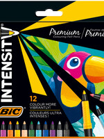 Bic Feutre couleur BIC Intensity étui12 couleurs