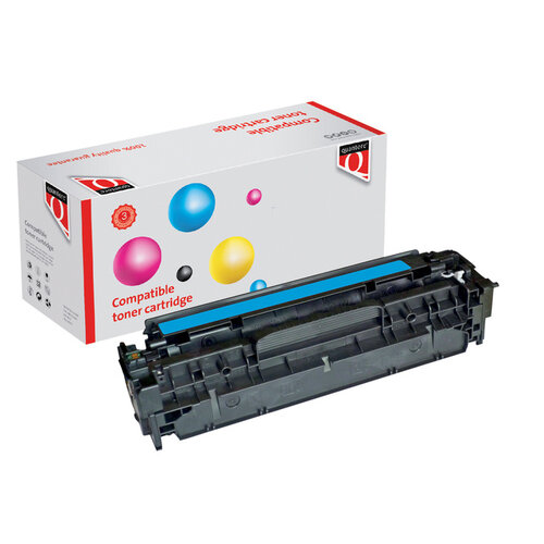 Quantore Tonercartridge Quantore alternatief tbv Canon 2661B002 / CRG-718C blauw