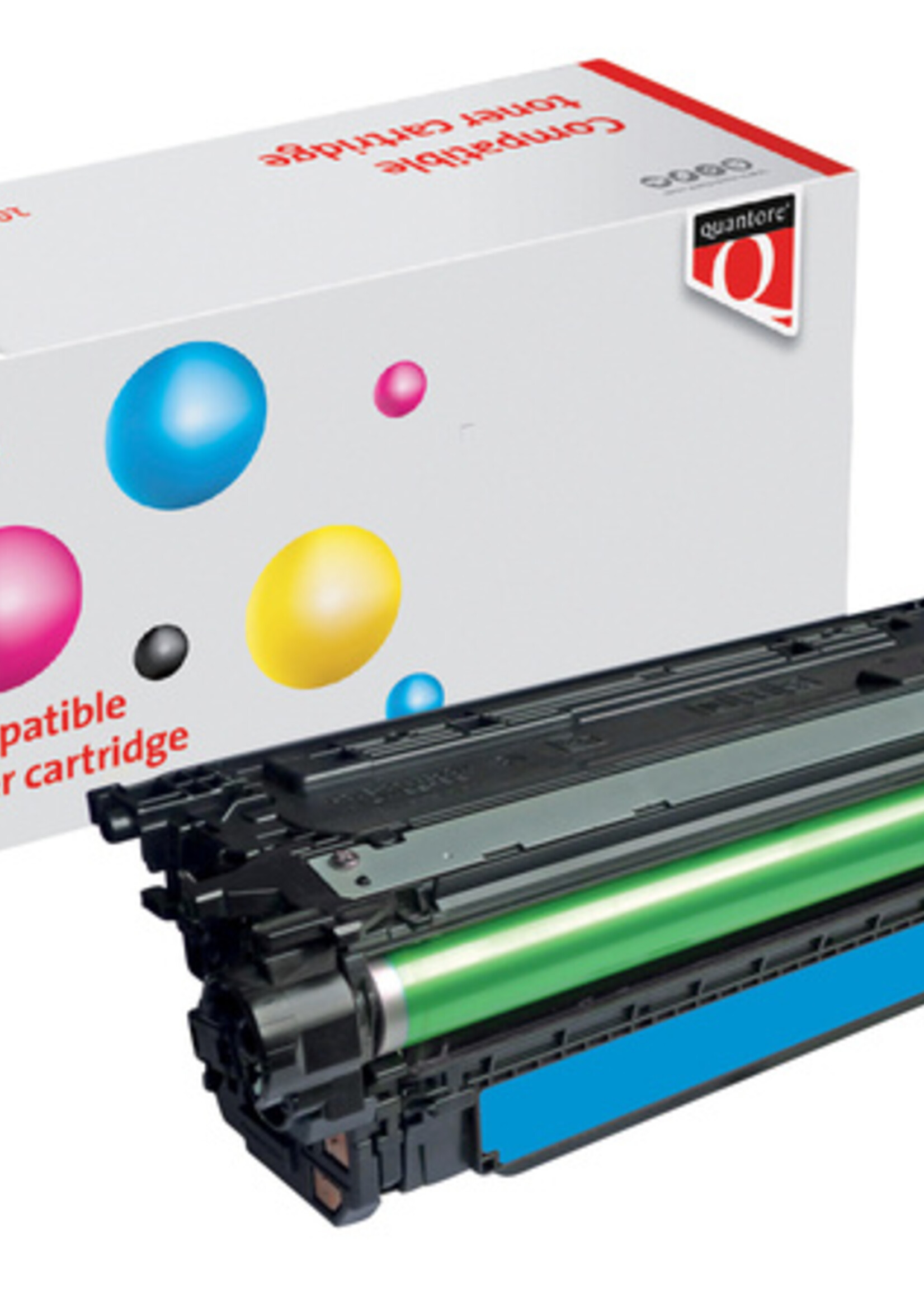 Quantore Tonercartridge Quantore alternatief tbv HP CF331A / 654A blauw