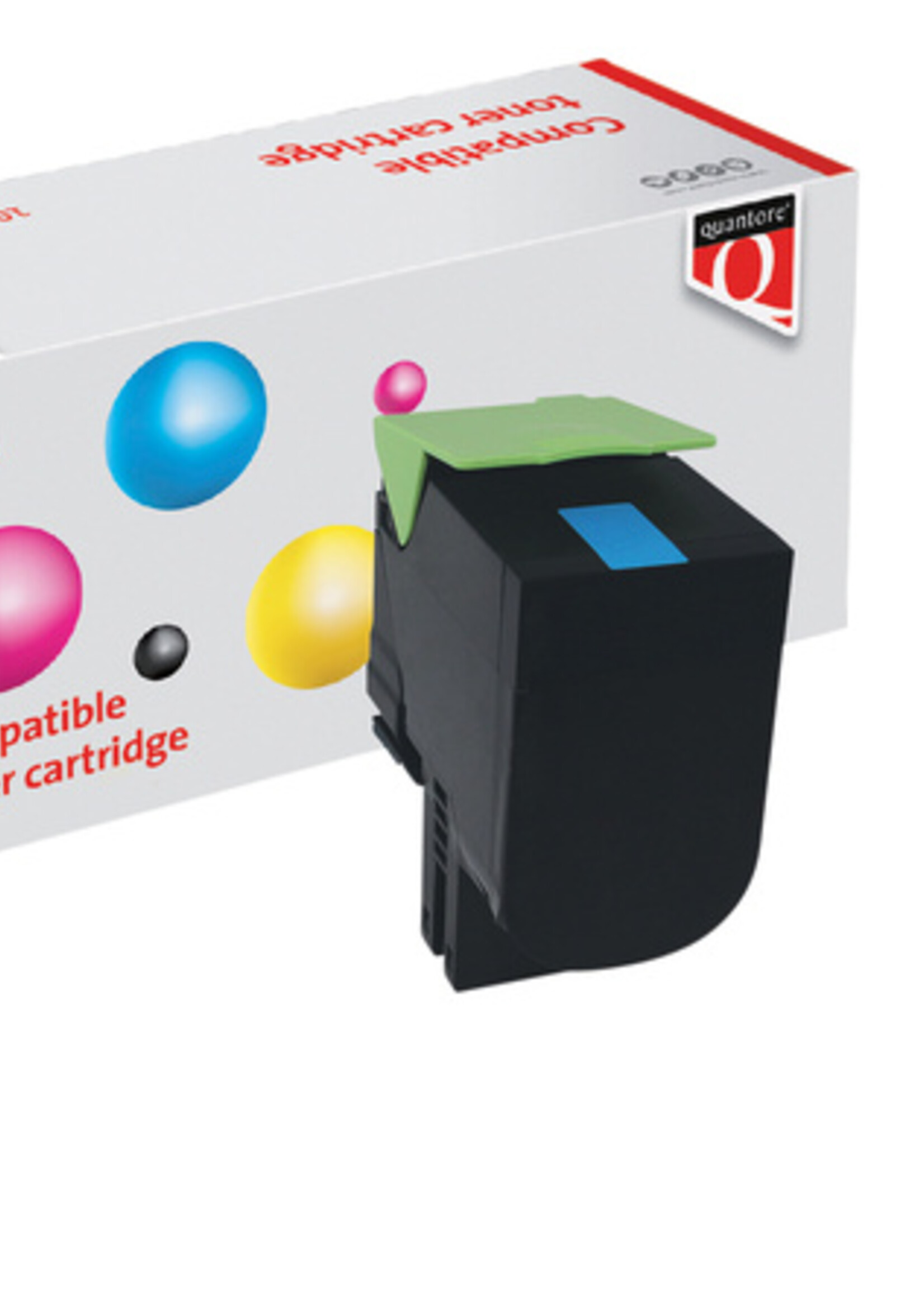 Quantore Tonercartridge Quantore alternatief tbv Lexmark 70C0X20 blauw