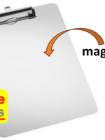 Office Basics Klembord Aluminium - Magnetisch - Office Basics - A4