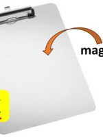 Office Basics 12 x Klembord Aluminium - Magnetisch - Office Basics - A4