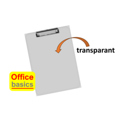 Porte-bloc Office Basics - Acryl - transparent - A4 - 23 x 31 cm