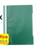 Office Basics 50 x  Chemise à lamelle Office Basics - A4 - PP - vert