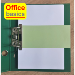 Bande de séparation Office Basics - rectangulaire - 105x240mm - vert