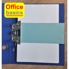 Bande de séparation Office Basics - rectangulaire - 105x240mm - bleu