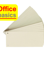 Office Basics Bande de séparation Office Basics - rectangulaire - 105x240mm - chamois
