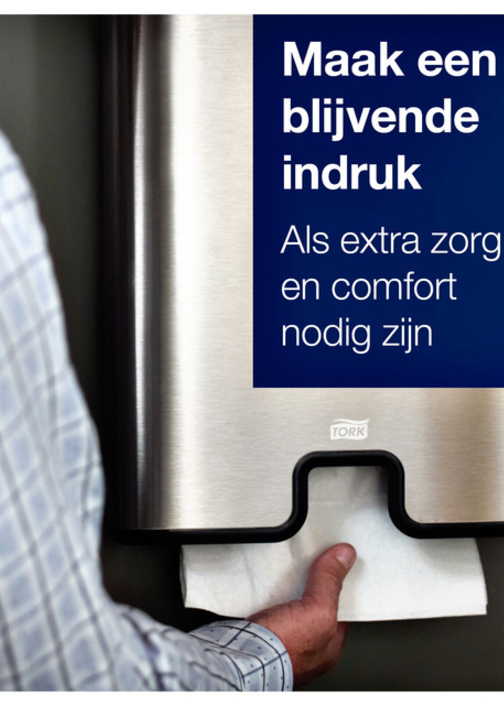 Tork Essuie-mains Tork Xpress® H2 Multifold Advanced 120398 2 ép 21x180 pcs blanc