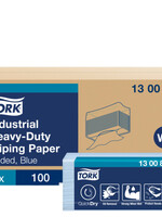 Tork Reinigingsdoek Tork Heavy-Duty W4 gevouwen 100 vel blauw 130082