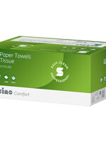 Satino by WEPA Handdoek Satino Comfort PT3 V-vouw 2-laags 250x230mm 20x160vel wit 277200