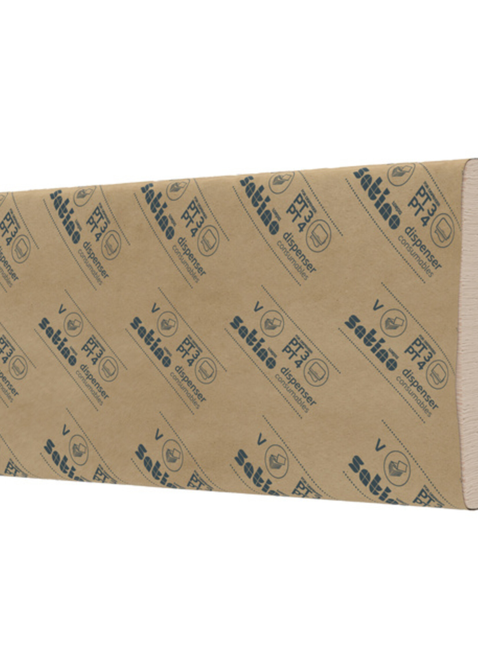 Satino by WEPA Essuie-mains Satino PureSoft PT3 277540 pli-V 2 épaisseurs 240x230mm 20x 200 feuilles naturel