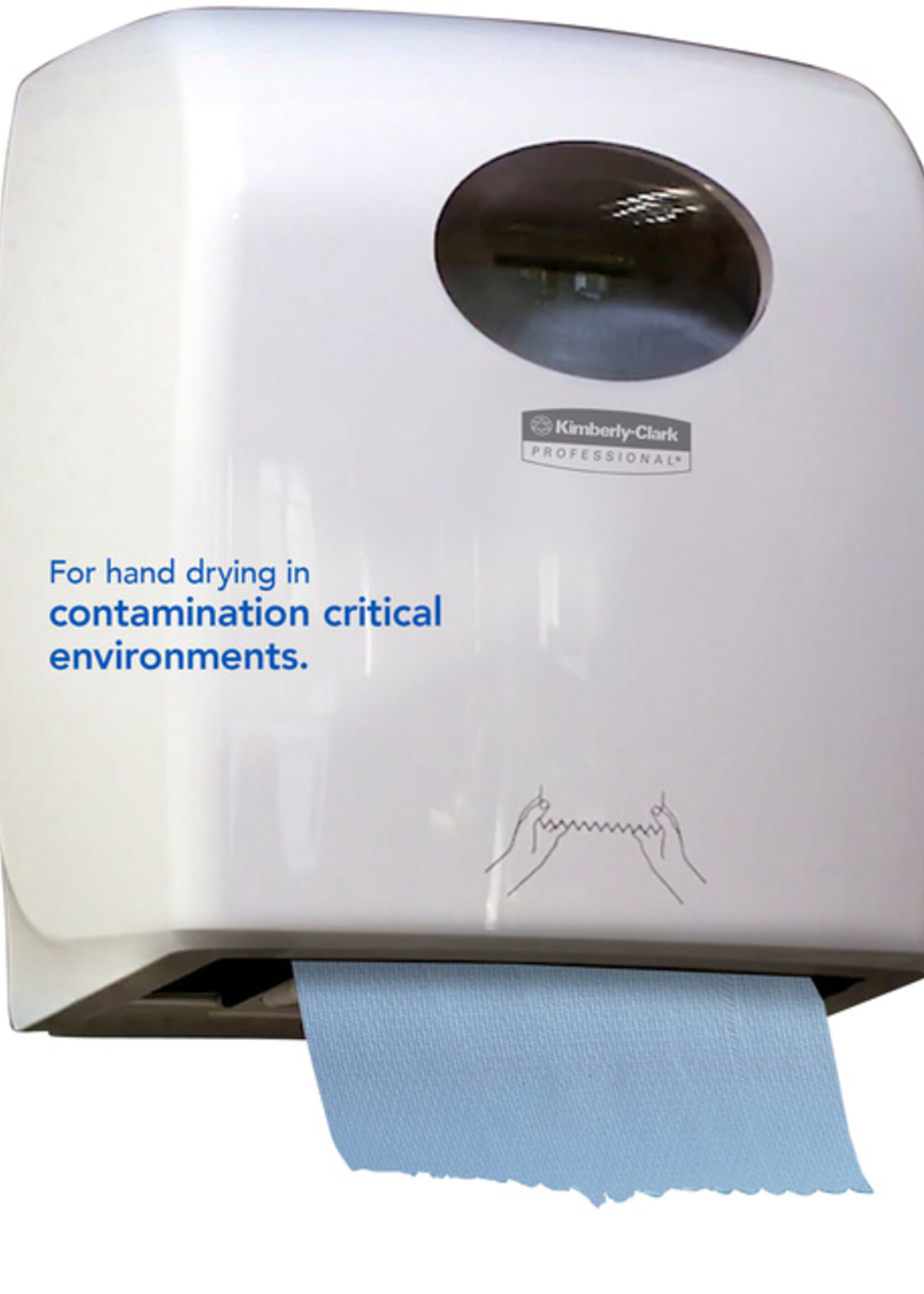 Scott Handdoekrol Scott 1-laags 304m blauw 6668