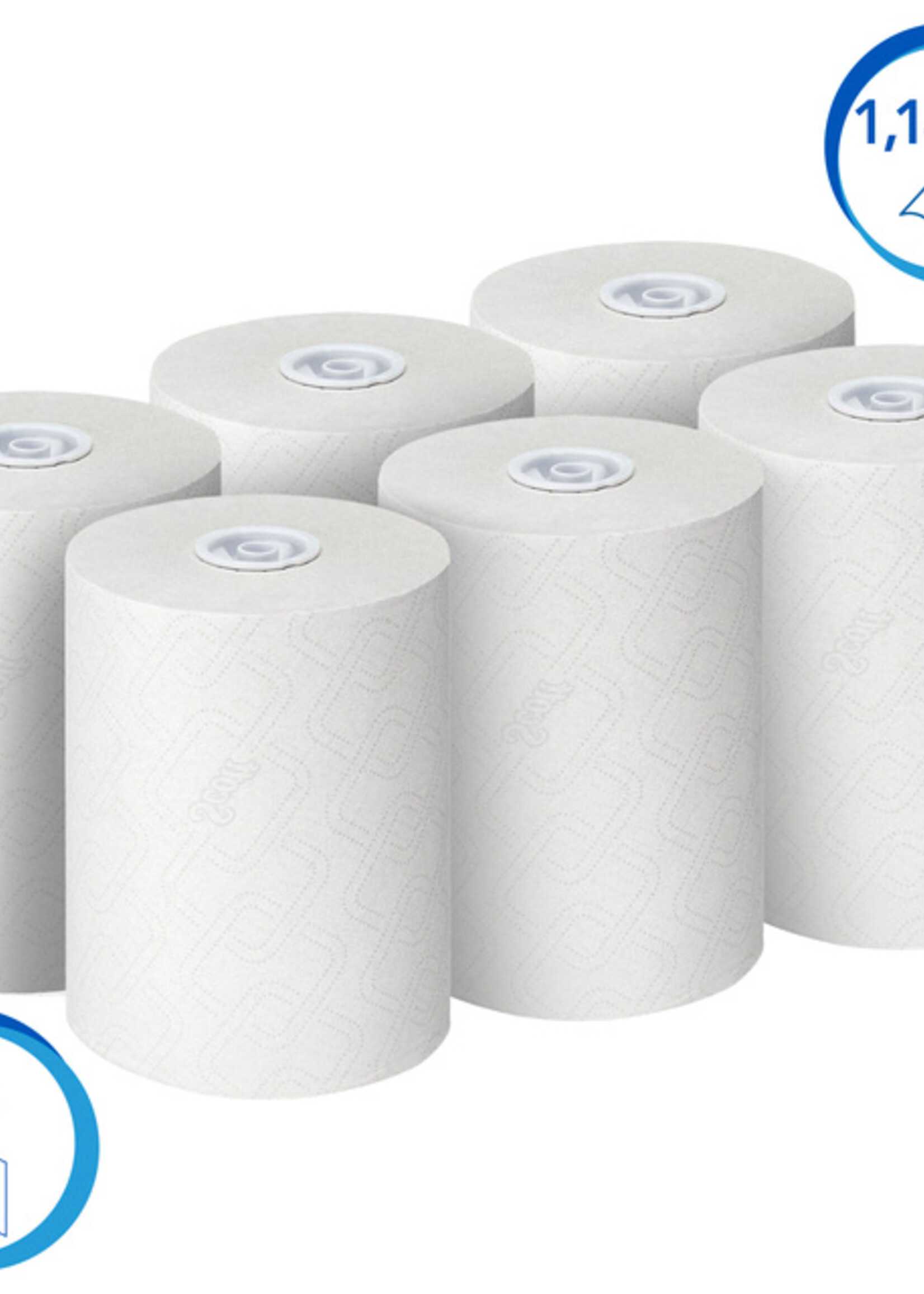 Scott Handdoekrol Scott Essential Slimroll 1-laags 190m wit 6695