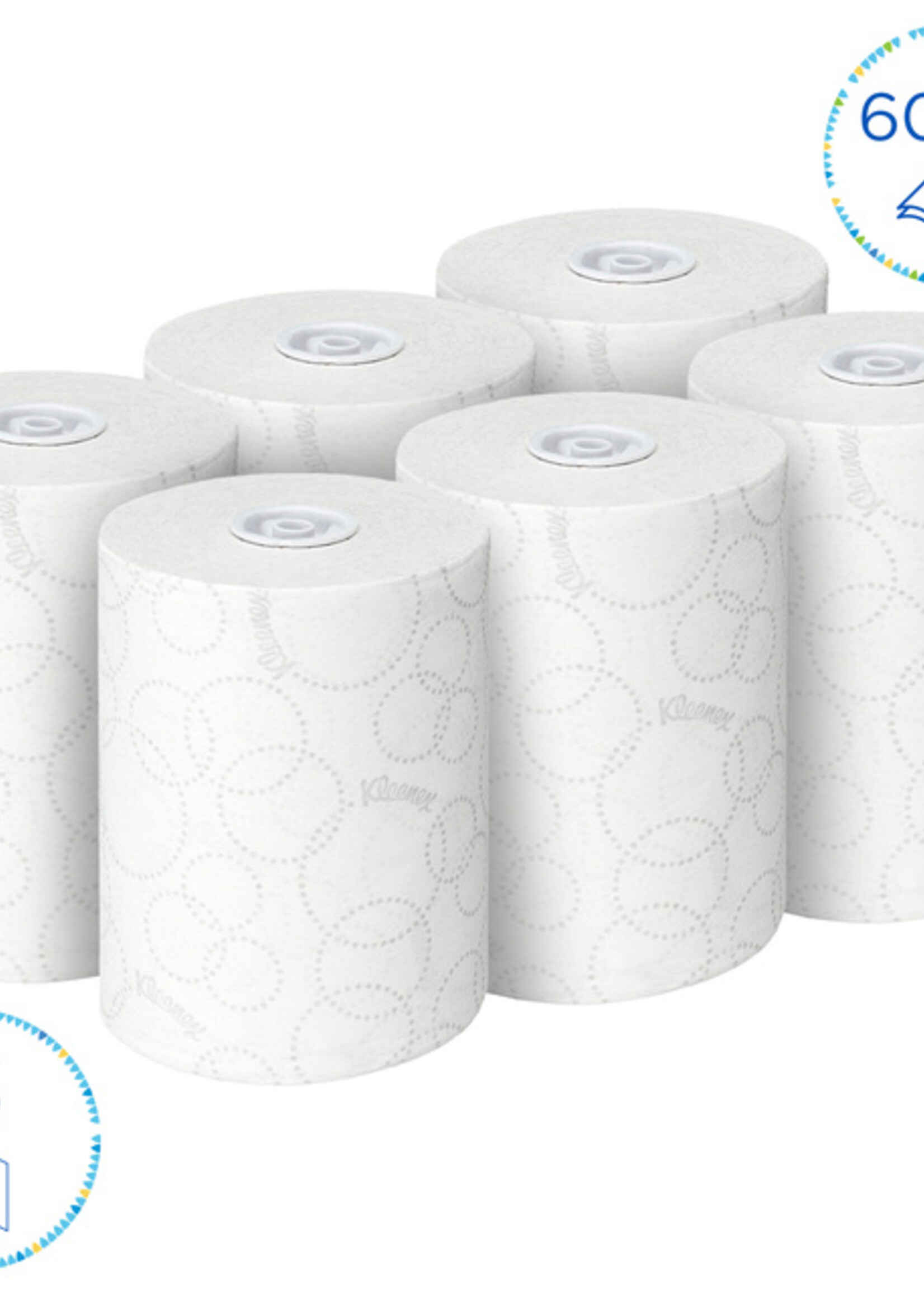 Kleenex Handdoekrol Kleenex Ultra Slimroll 2-laags 100m wit 6781