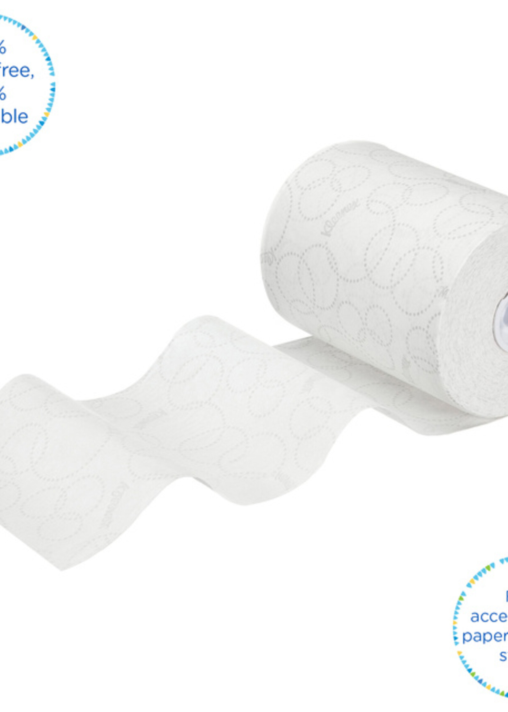 Kleenex Handdoekrol Kleenex Ultra Slimroll 2-laags 100m wit 6781