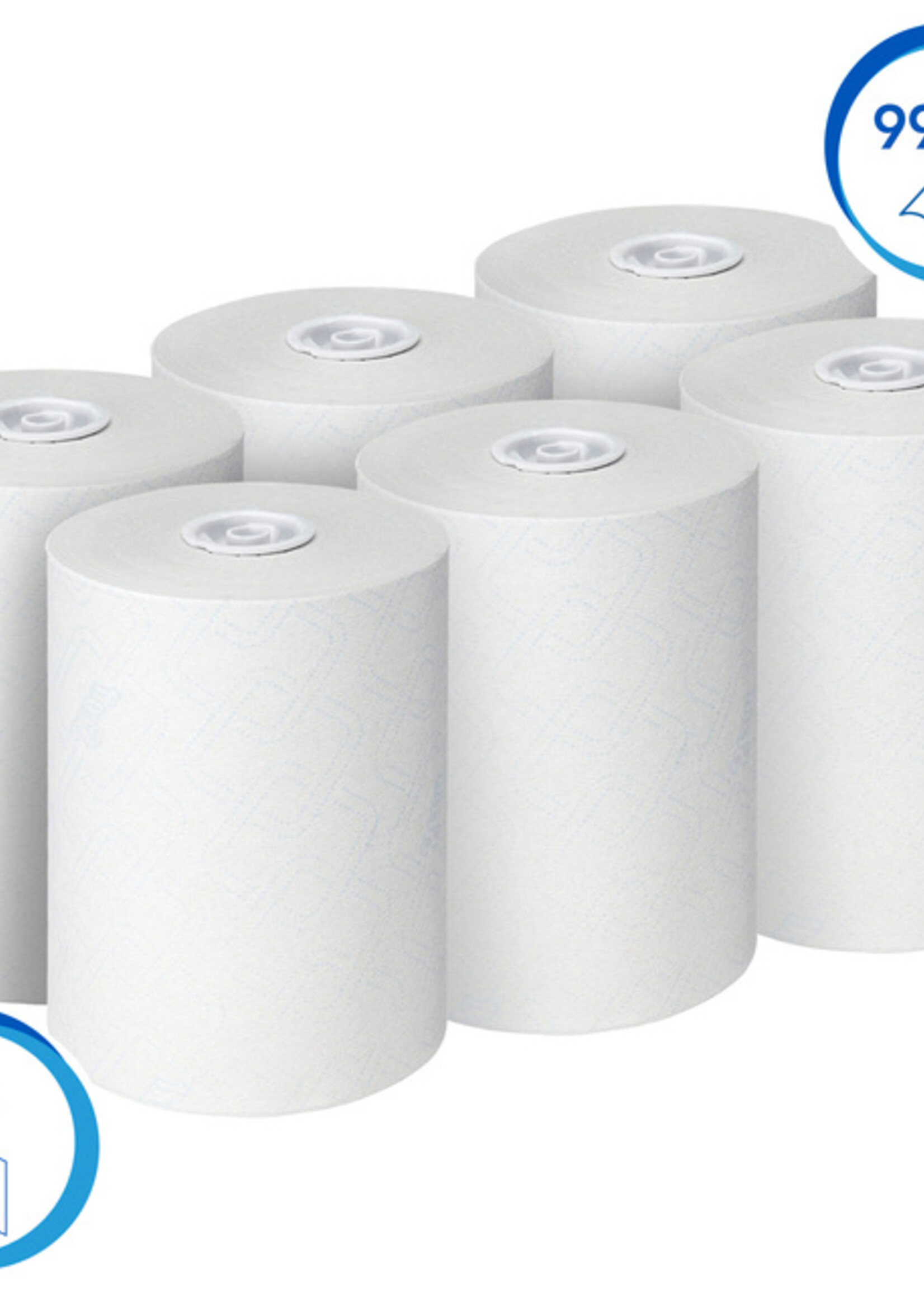 Scott Essuie-mains Scott 6623 Slimroll 1 épaisseur 165m blanc