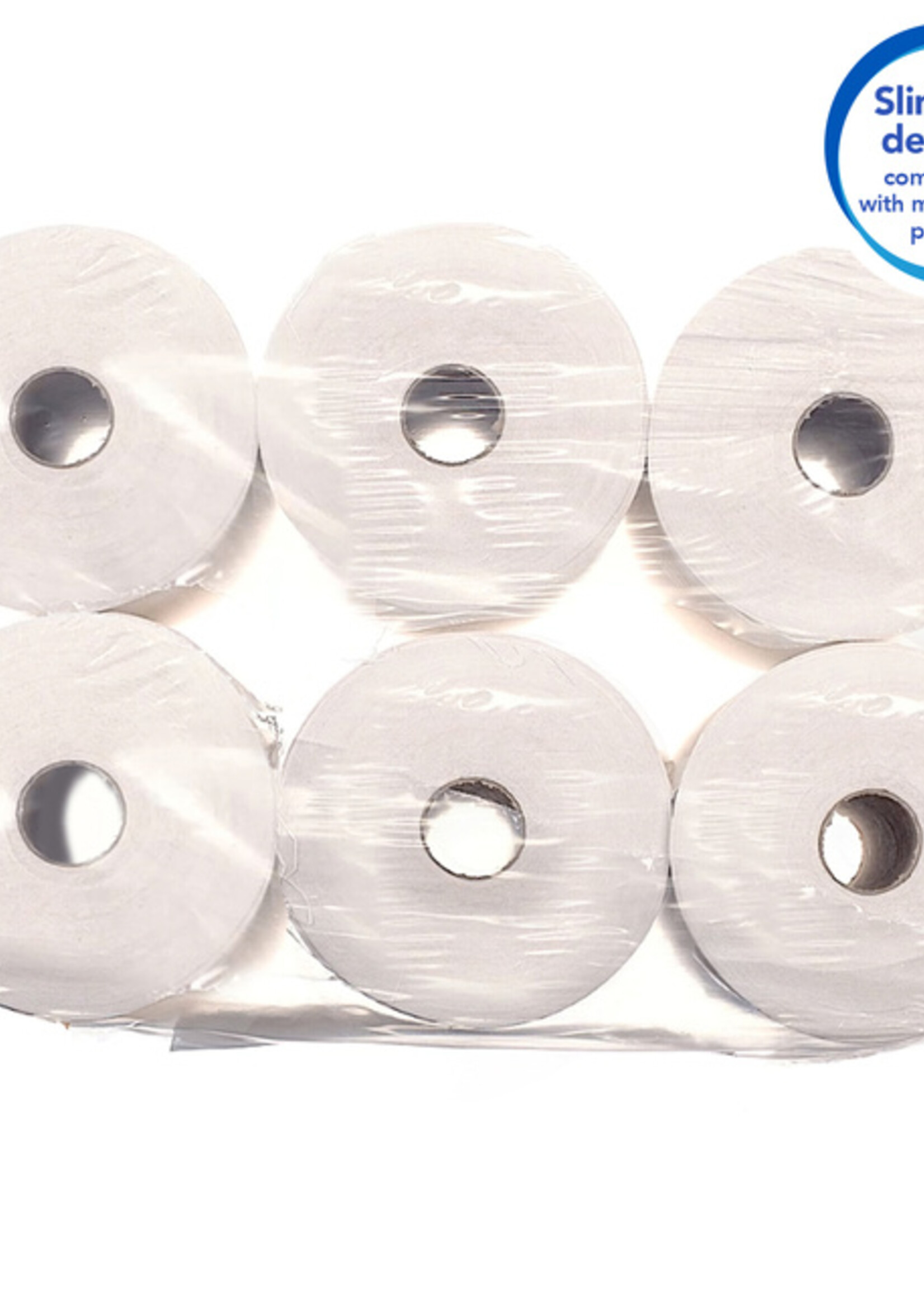 Scott Essuie-mains Scott 6657 Slimroll 1 épaisseur 165m blanc