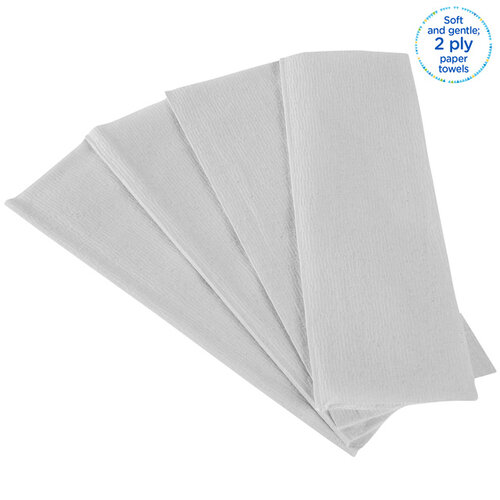 Kleenex Handdoek Kleenex i-vouw 2-laags 21.5x31.8cm 15x124stuks wit  6778