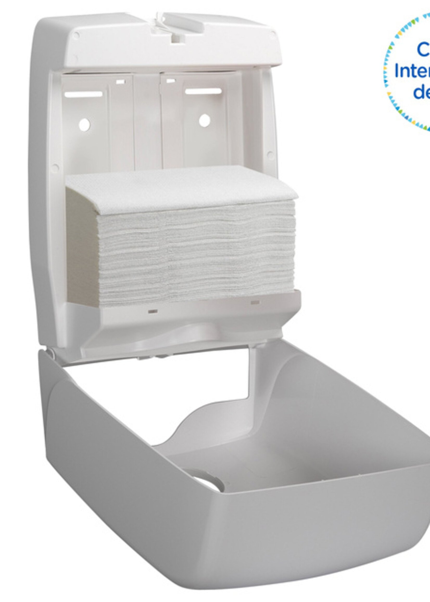 Kleenex Essuie-mains Kleenex 6778 pli-i 2 ép 21,5x31,8cm blanc 15x 124 pièces