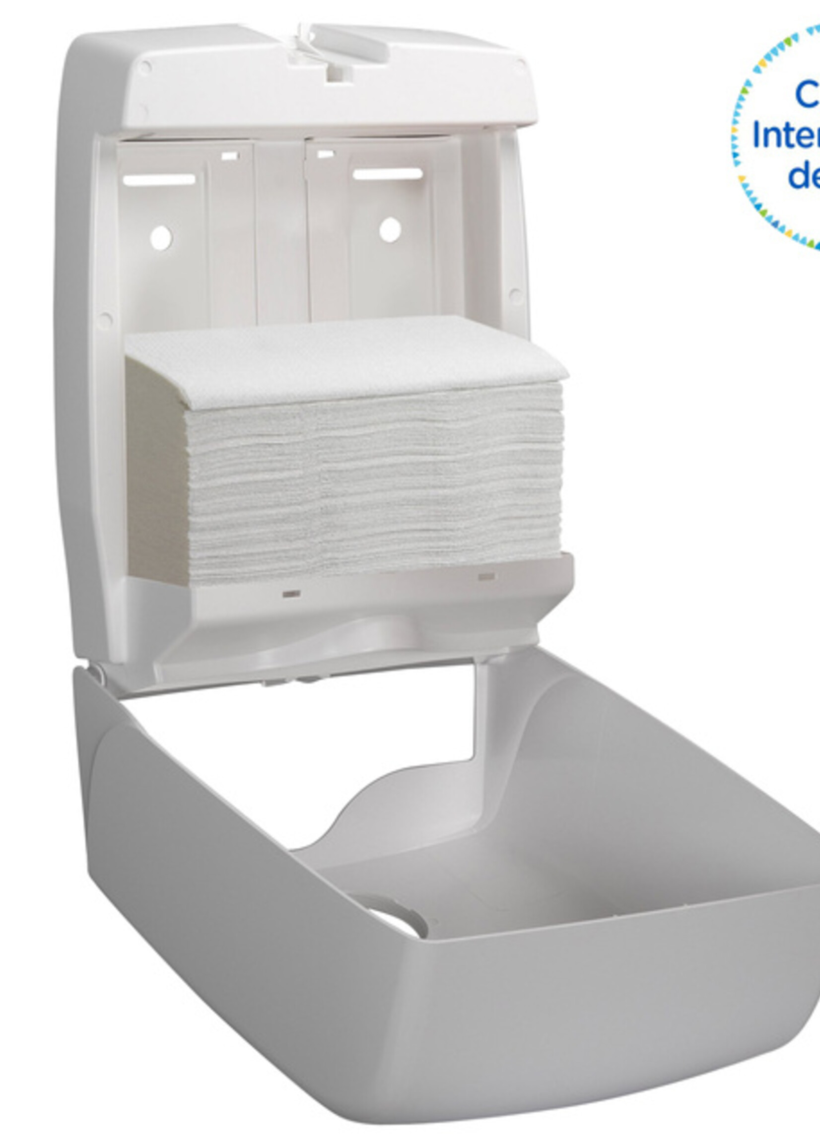 Kleenex Handdoek Kleenex i-vouw 2-laags 21.5x31.8cm 15x124stuks wit  6778