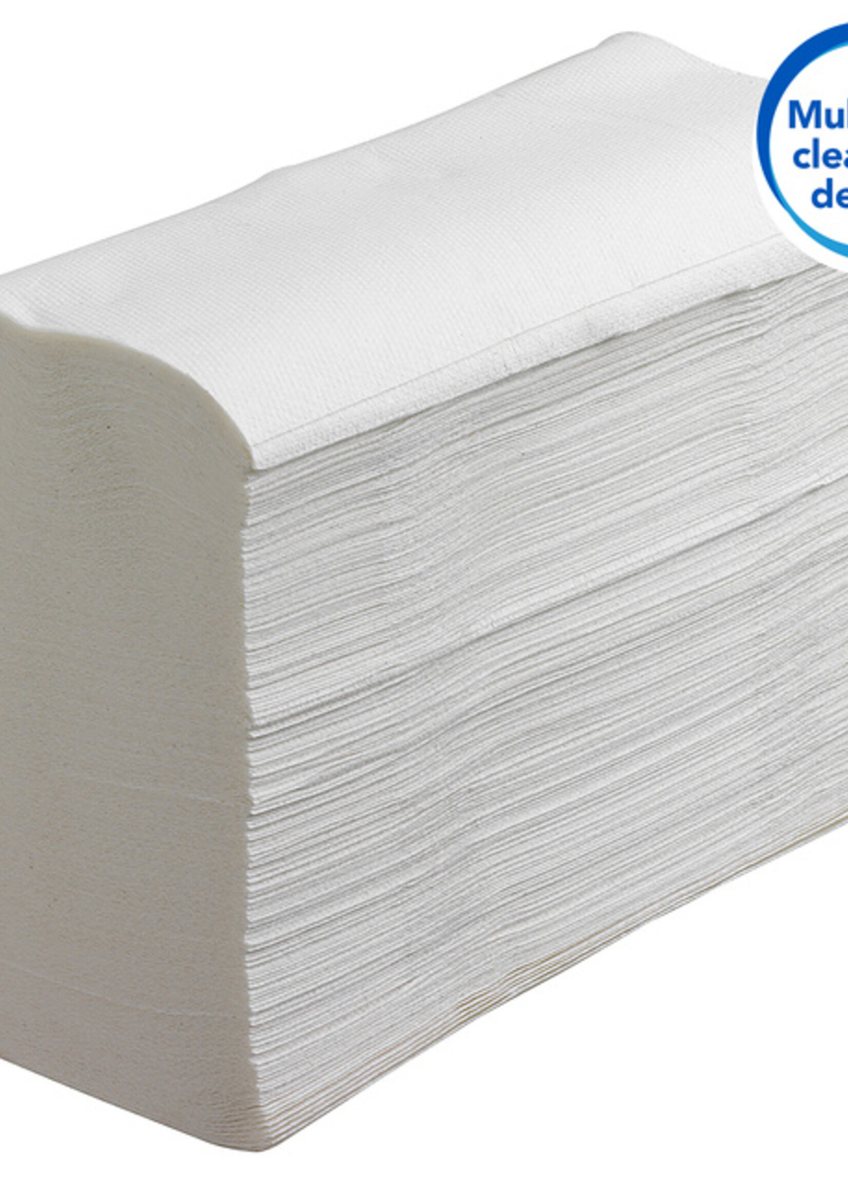 Scott Handdoek Scott m-vouw 1laags 20.3x24cm wit 16x250stuks 3749