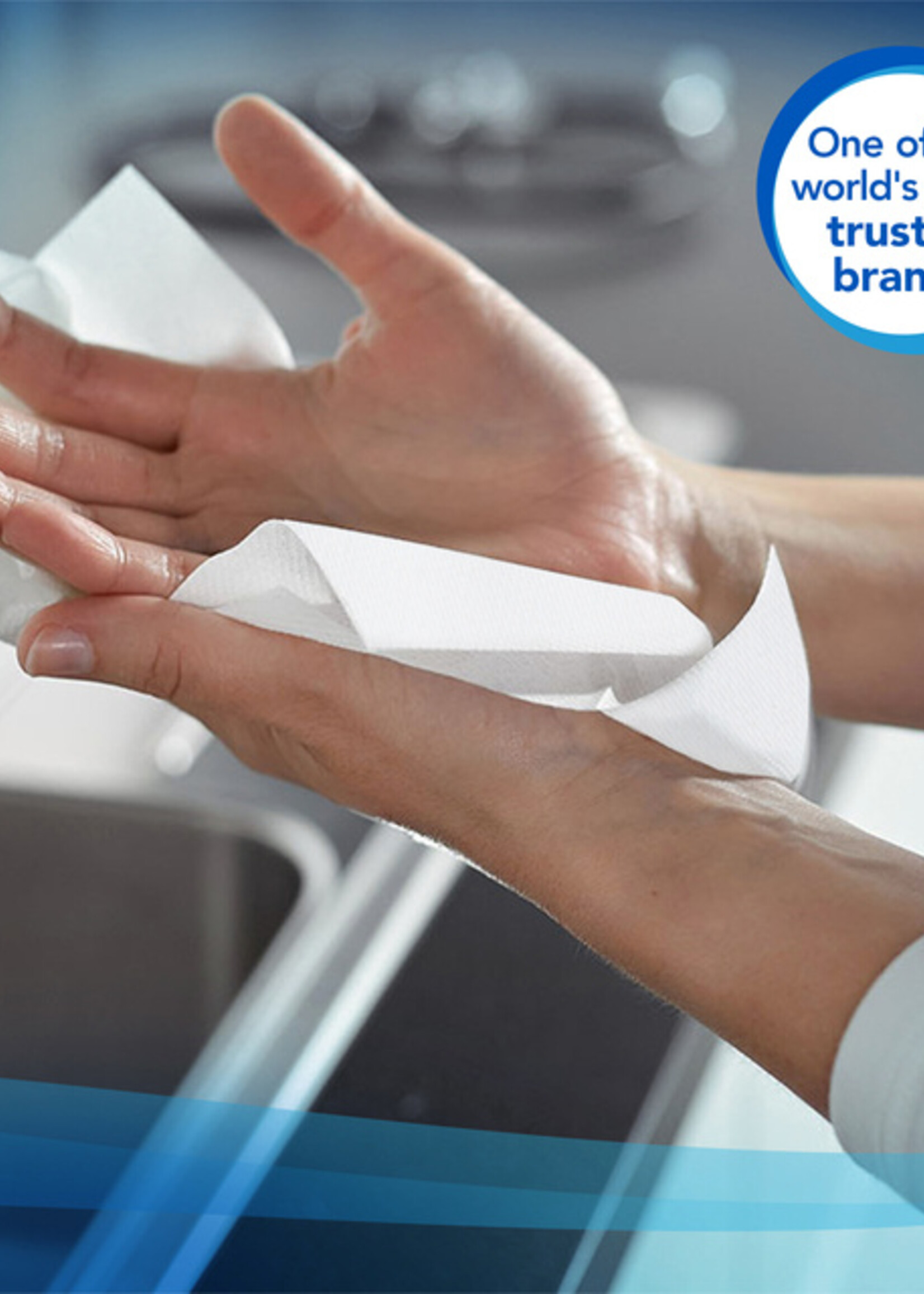 Scott Handdoek Scott m-vouw 1laags 20.3x24cm wit 16x250stuks 3749