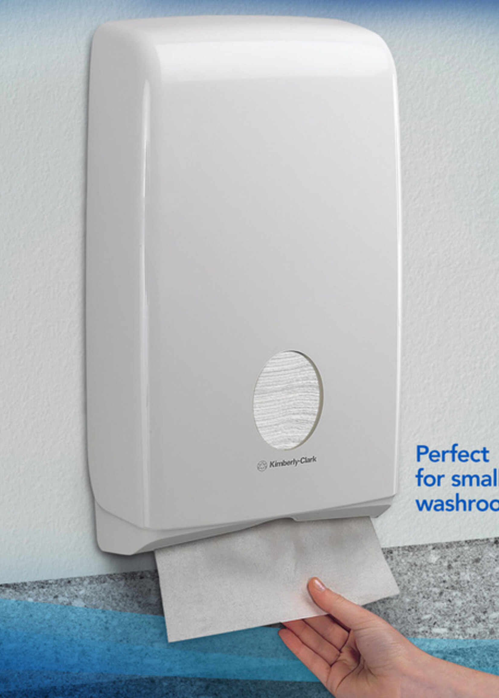 Scott Essuie-mains Scott Slimroll 5856 pli-M 1 ép 19x29,5cm 16x110 feuilles blanc