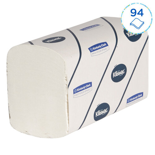 Kleenex Handdoek Kleenex Ultra i-vouw 2-laags 21,5x41,5cm 30x94stuks wit 6772