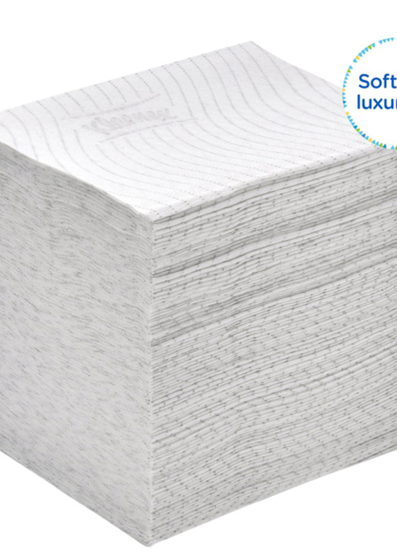 Kleenex Toiletpapier Kleenex gevouwen tissues 2 laags 36x200stuks wit 8408