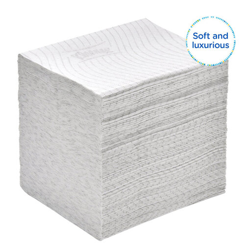 Kleenex Papier toilette plié Kleenex 8408 2 épaisseurs 36x200 feuilles blanc