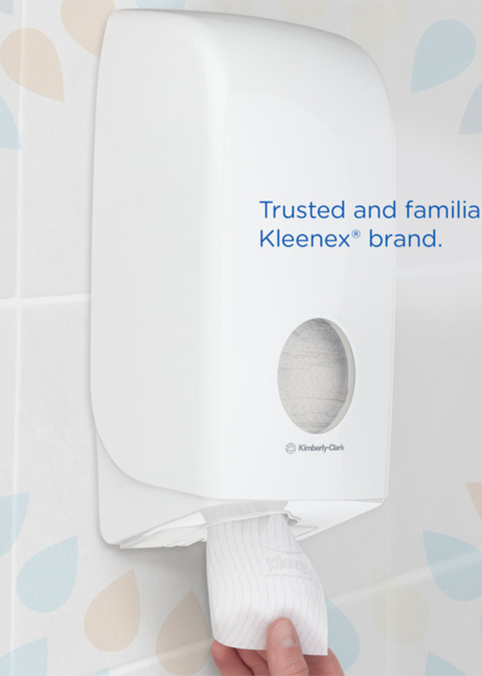 Kleenex Toiletpapier Kleenex gevouwen tissues 2 laags 36x200stuks wit 8408