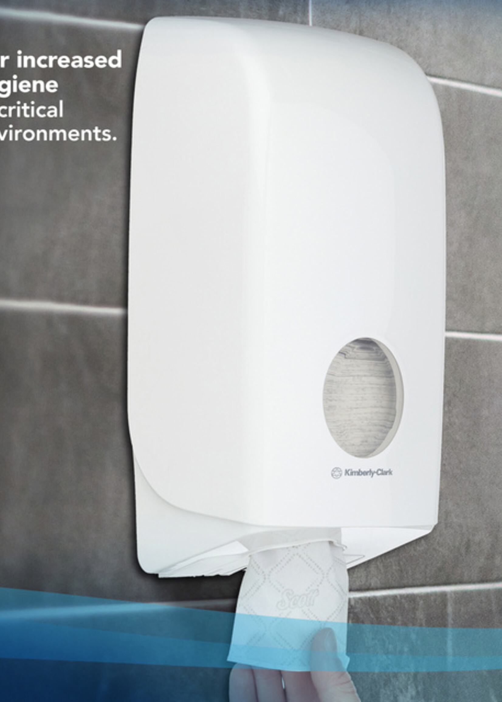 Scott Toiletpapier Scott gevouwen tissue 2-laags 36x250stuks wit 8508