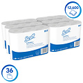 Scott Papier toilette Scott Control 8518 3 épaisseurs 350 feuilles blanc